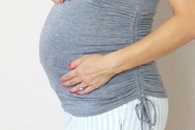 Μητέρα Γυναίκα έγκυος 27 εβδομάδων