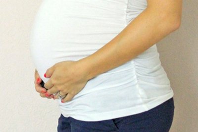Μητέρα Γυναίκα έγκυος 28 εβδομάδων