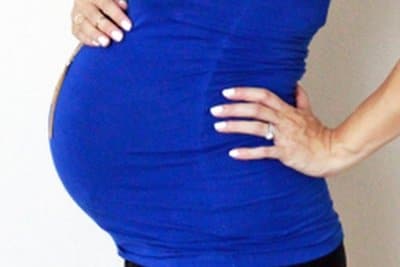 Μητέρα Γυναίκα έγκυος 34 εβδομάδων