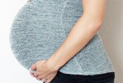 Μητέρα Γυναίκα έγκυος 38 εβδομάδων